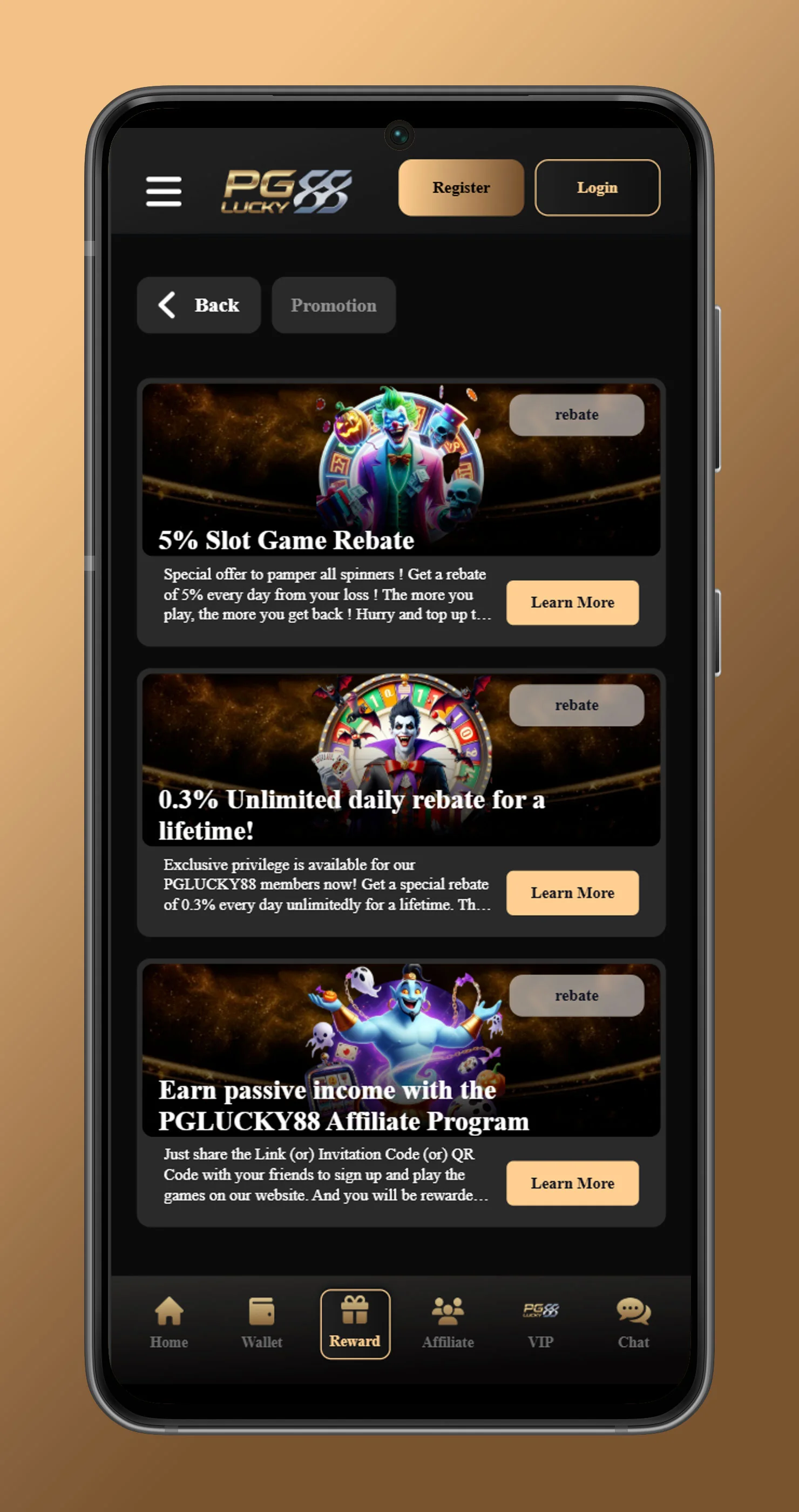 PGlucky88 Casino Bonuses